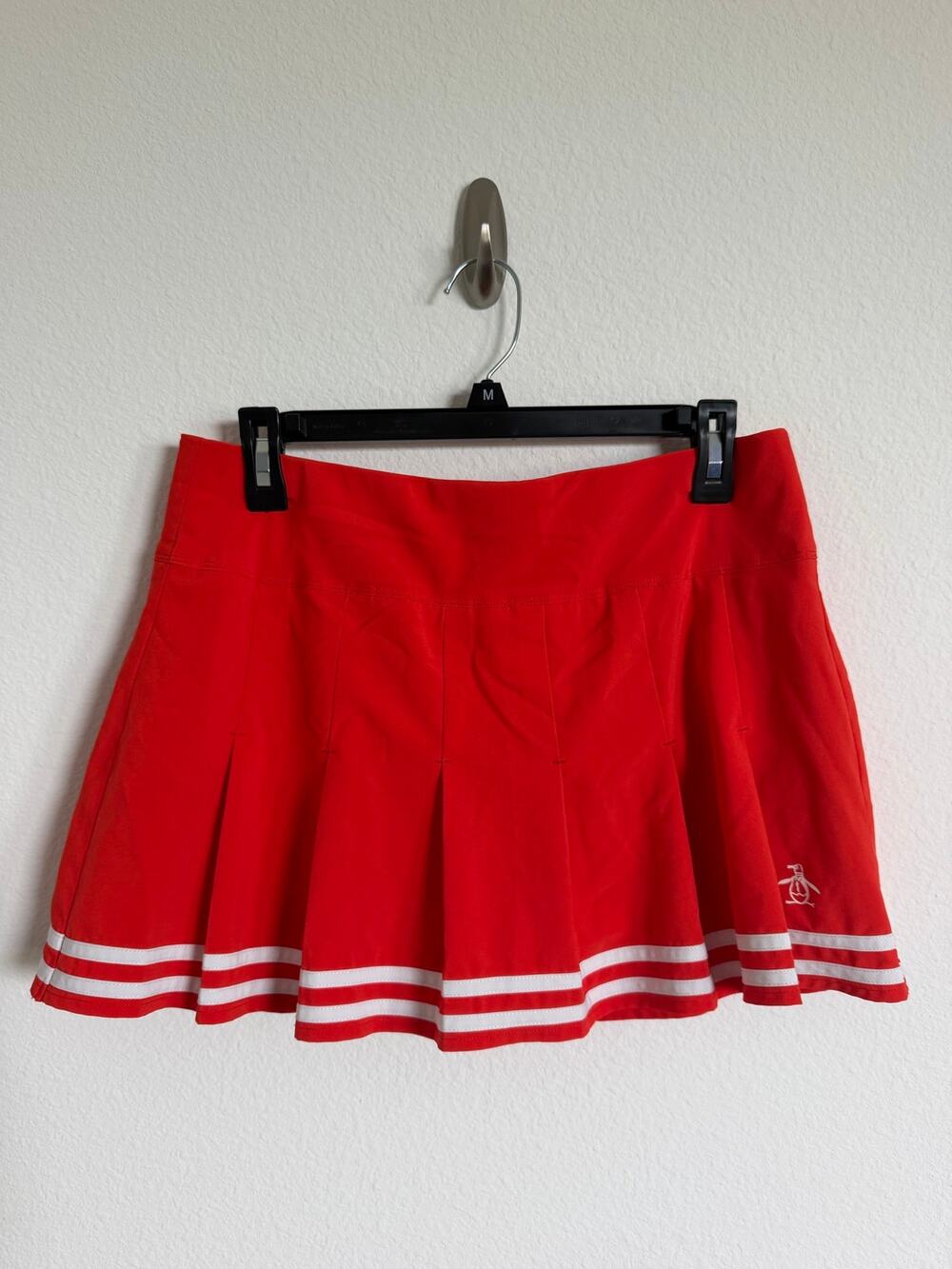 Original Penguin Red Tennis Pickleball Skirt Skort Activewear Size meidum